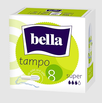 Bella (Белла) тампоны Premium Comfort Super белая линия 8 шт