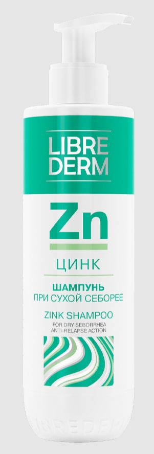 Librederm (Либридерм) шампунь для волос Цинк, 250мл