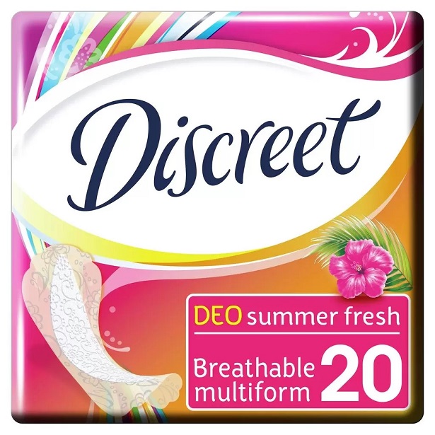 Discreet (Дискрит) прокладки Део Летняя свежесть 20шт