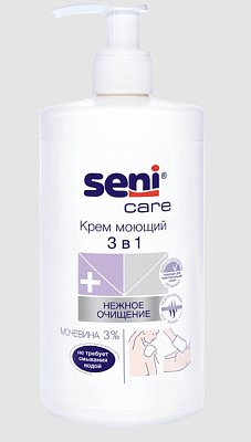Seni Care (Сени Кеа) крем для тела моющий 3в1 500 мл