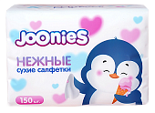 Joonies (Джунис) салфетки сухие бумажные белые для детей 150шт, Quanzhou Tianrou Hygiene Supply Co., Ltd