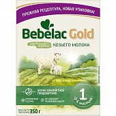 Bebelac Gold 1 (Бебелак Голд) смесь сухая на козьем молоке для детей 0-6месяцев, 350г, Нутриция