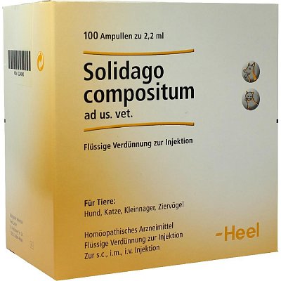 Солидаго композитум С, раствор для внутримышечного введения гомеопатический 2,2мл, ампулы 100шт