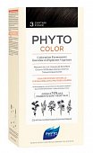 Фитосолба Фитоколор (Phytosolba Phyto Color) краска для волос оттенок 3 Темный шатен, Фитосолба
