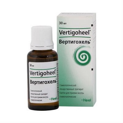 Вертигохель, капли для приема внутрь гомеопатические, 30мл