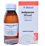 Амброксол-ЭКОлаб, сироп 15мг/5мл, флакон 100мл